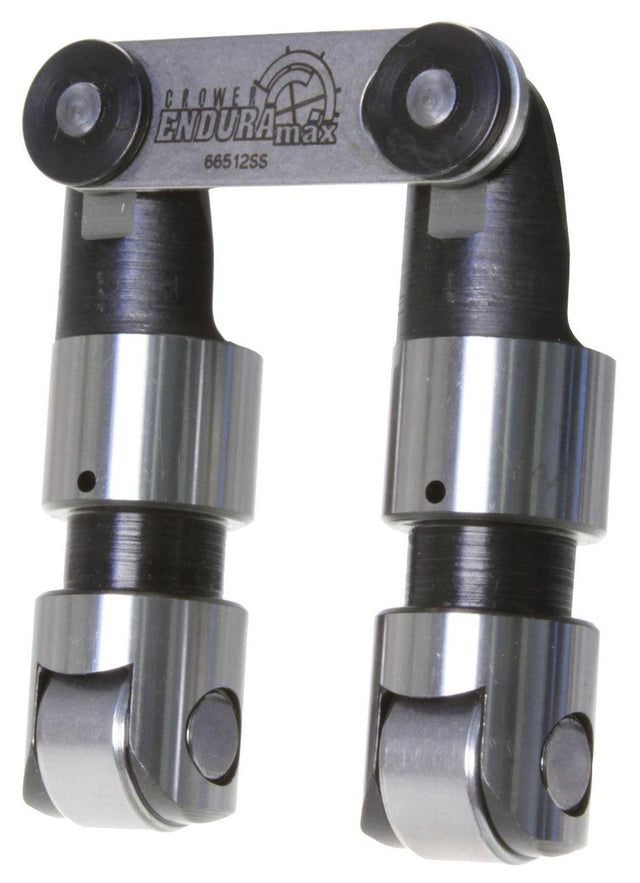 Crower EnduraMax Cutaway Solid Roller Lifters .874" dia. (C66215E-16) C66215E-16