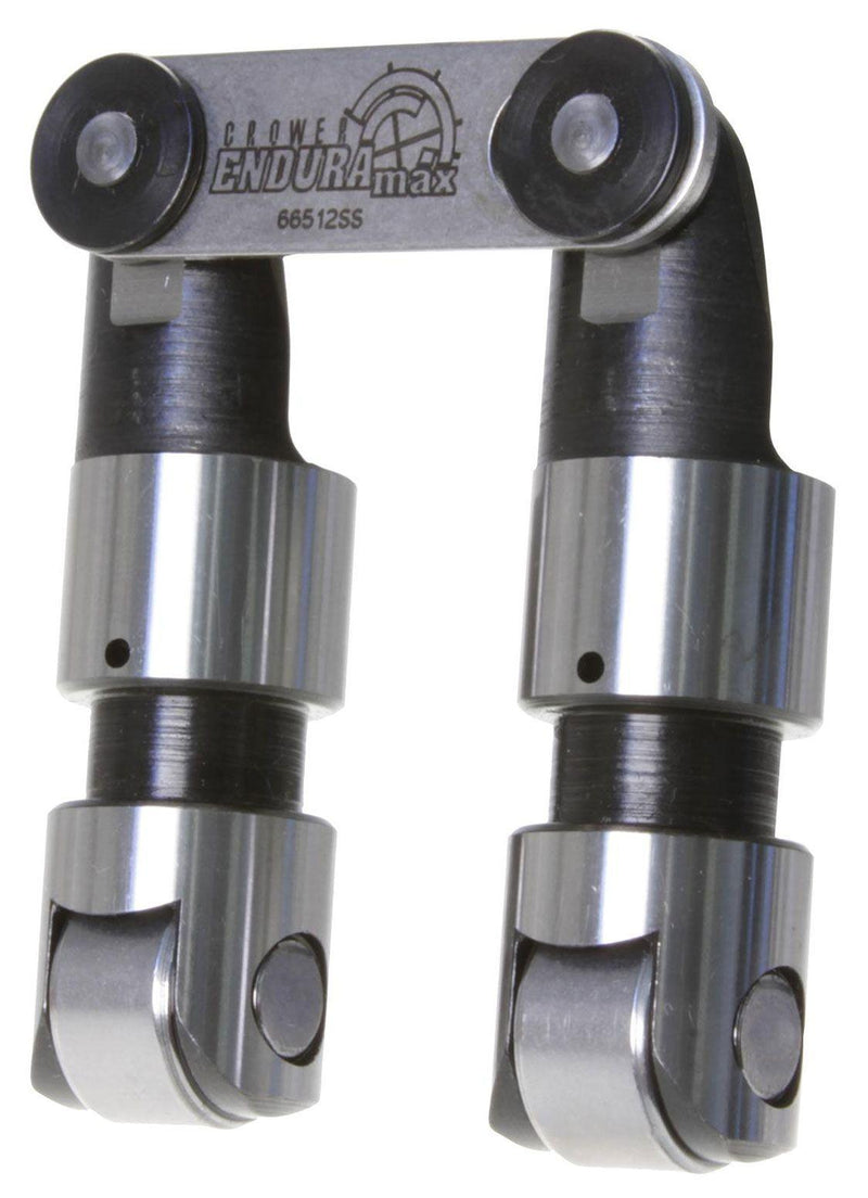 Crower EnduraMax Cutaway Solid Roller Lifters .874" dia. (C66215E-16) C66215E-16