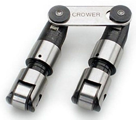 Crower Severe-Duty Cutaway Solid Roller Lifters .874" dia./.750" Bearing (C66218H-16) C66218H-16