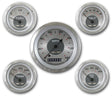 Classic Instruments All American Series 5 Gauge Set With Polished Radial Bezel (CIAW00SRC) CIAW00SRC