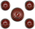 Classic Instruments V8 Red Steelie 5 Gauge Set (CIV8SR00SHC) CIV8SR00SHC