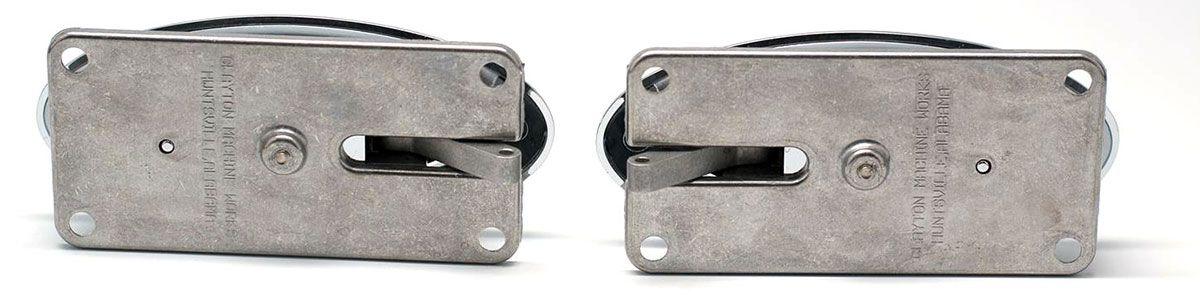 Clayton Billet Elliptical Ribbed Door Handle (CLA-EL504)