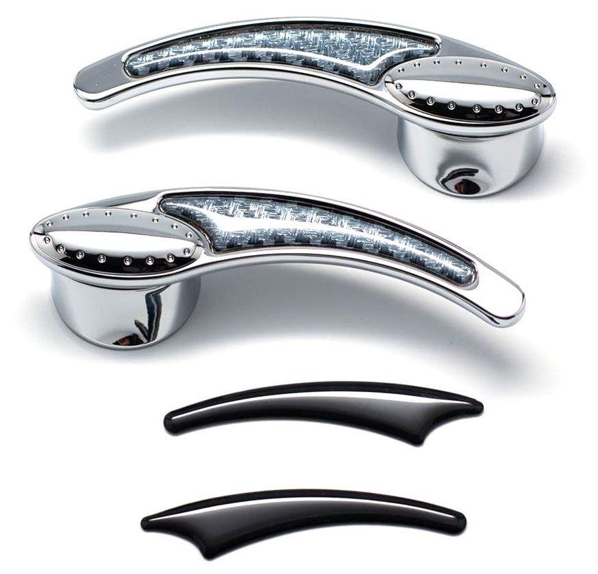 Clayton Chrome Billet Interior Door Handles (CLA-PT102EF) CLA-PT102EF