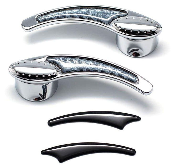 Clayton Chrome Billet Interior Door Handles (CLA-PT102EF)