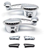 Clayton Chrome Billet 1/4 Vent Window Crank Handles (CLA-PT104) CLA-PT104