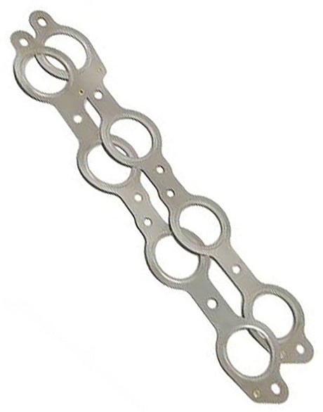 Cometic Multi-Layer Steel Exhaust Gasket Set, 1.545" x 1.700" Ports, .040" Thick (CMC5665-040) CMC5665-040