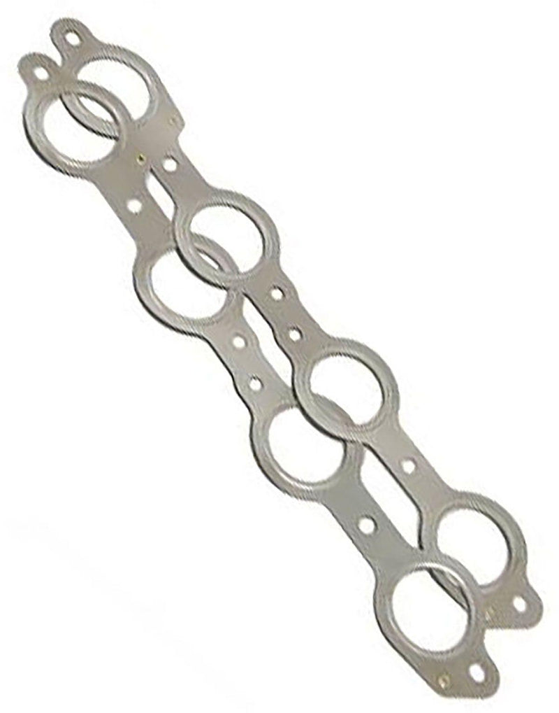 Cometic Multi-Layer Steel Exhaust Gasket Set, 1.545" x 1.700" Ports, .040" Thick (CMC5665-040) CMC5665-040