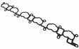 Cometic Multi Layer Steel Intake Gasket (CMIR511060AFM) CMIR511060AFM
