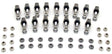 COMP Magnum Roller Rocker Arms 3/8" Stud Dia, 1.6 Ratio (16) (CO1431-16)