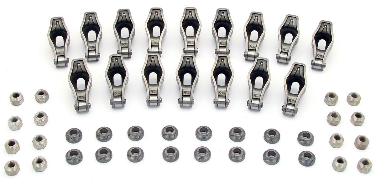 COMP Magnum Roller Rocker Arms 3/8" Stud Dia, 1.6 Ratio (16) (CO1431-16)