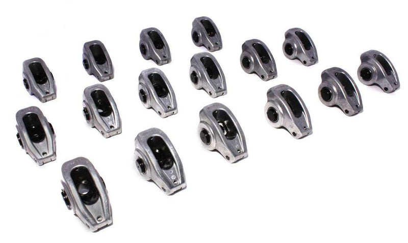 COMP High Energy Die Cast Aluminium Roller Rocker Arms 3/8" Stud Dia, 1.6 Ratio (CO17002-16) CO17002-16