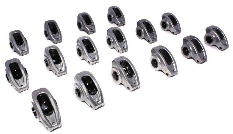 COMP High Energy Die Cast Aluminium Roller Rocker Arms 7/16" Stud Dia, 1.6 Ratio (CO17005-16) CO17005-16