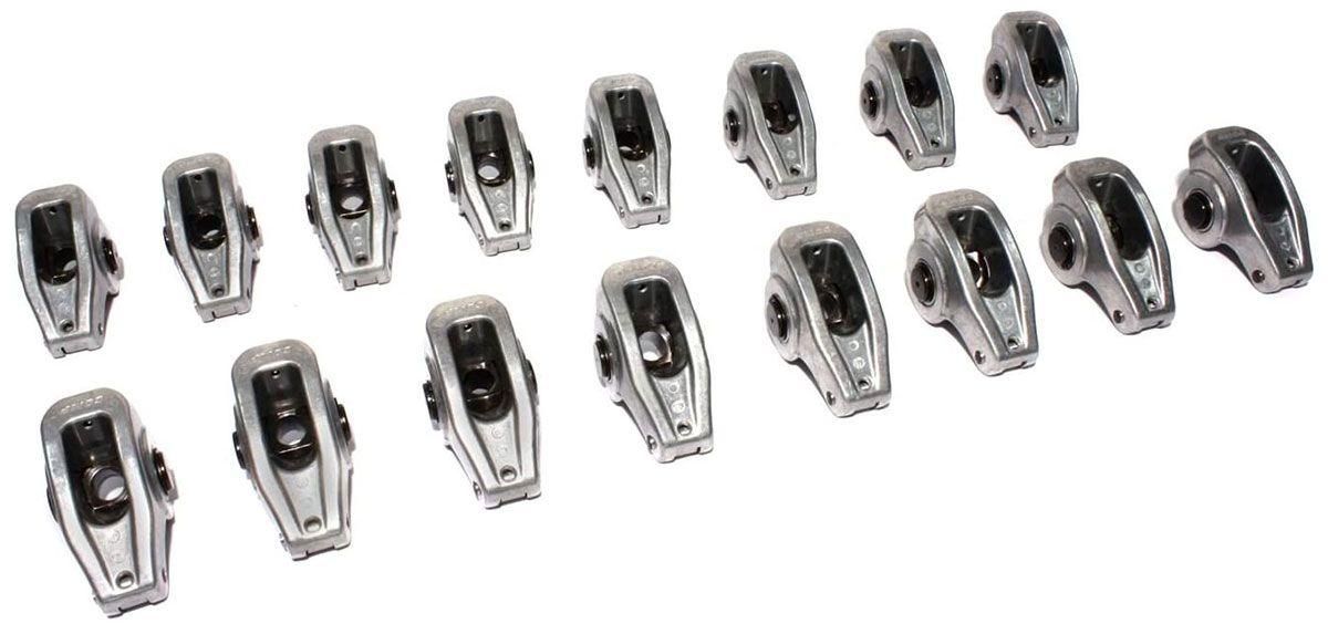 COMP High Energy Die Cast Aluminium Roller Rocker Arms 7/16" Stud Dia, 1.73 Ratio (CO17045-16) CO17045-16