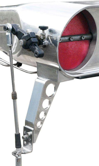 Clearview Throttle Cable Bracket - Polished (CV4000)