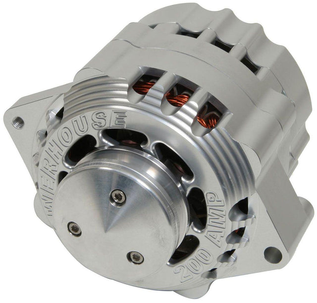 CVR Billet Powerhouse Alternator - Clear (CVR8106CL) CVR8106CL