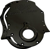 CVR 2 Piece Billet Timing Cover - Black (CVRTC2454BK) CVRTC2454BK