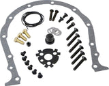 CVR 2 Piece Billet Timing Cover - Black (CVRTC2454BK)