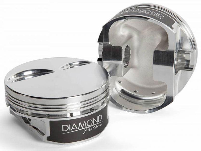 Diamond LS1/LS6 Dish Top Forged Pistons With Rings (D11506-R1-8-H) D11506-R1-8-H