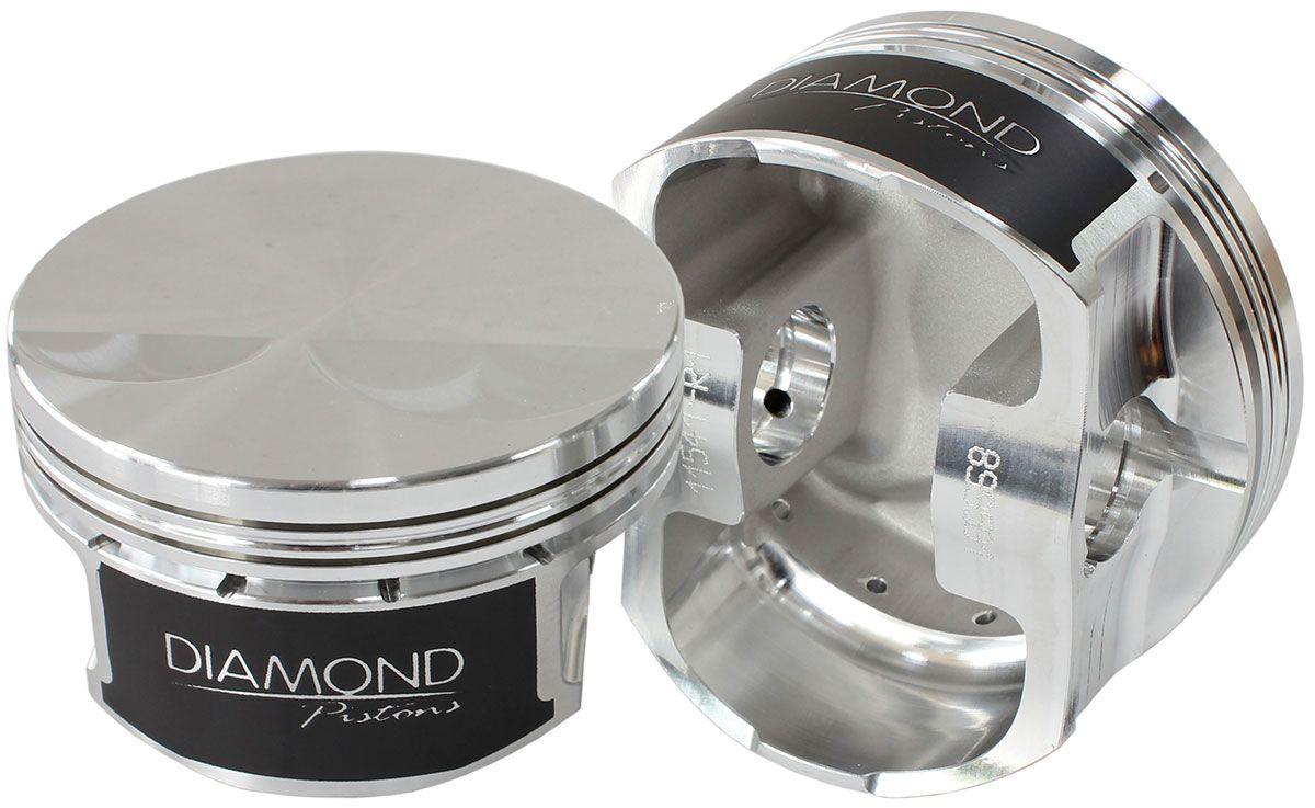 Diamond LSA Dish Top Forged Pistons With Rings (D11588-R1-8-STD) D11588-R1-8-STD