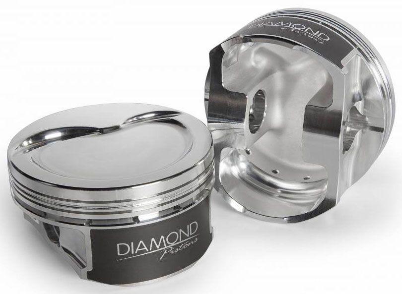 Diamond LSA Dish Top Forged Pistons With Rings (D1LSA-4070-R1-8) D1LSA-4070-R1-8
