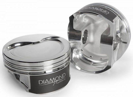 Diamond LSA Dish Top Forged Pistons With Rings (D1LSA-4070-R1-8) D1LSA-4070-R1-8