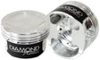 Diamond Ford Barra 4.0L Turbo Dish Top Forged Pistons With Rings (D30203-6) D30203-6