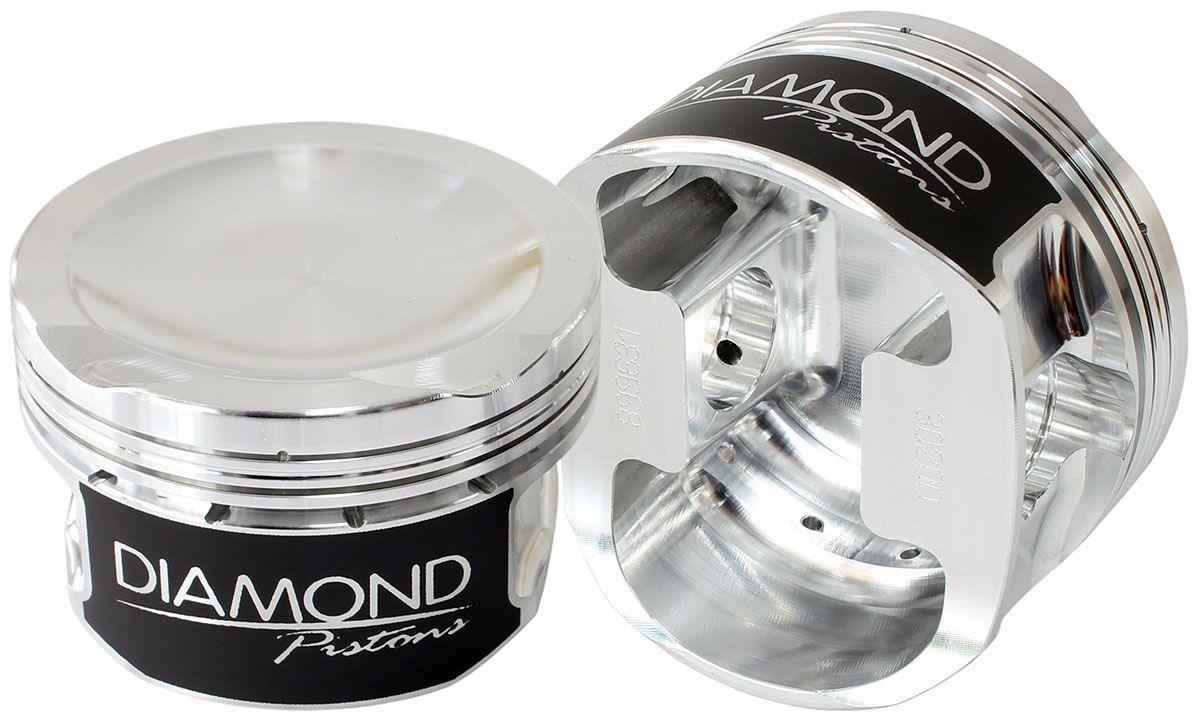 Diamond Ford Barra 4.0L Turbo Dish Top Forged Pistons With Rings (D30203-6) D30203-6