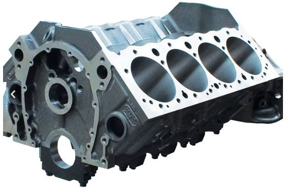 Dart S/B Chev Little M2 Sportsman Engine Block, 4.000" Bore, 350 Mains, 9.025" Deck (DA31191111) DA31191111