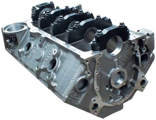 Dart S/B Chev Little M2 Sportsman Engine Block, 4.000" Bore, 350 Mains, 9.025" Deck (DA31191111)