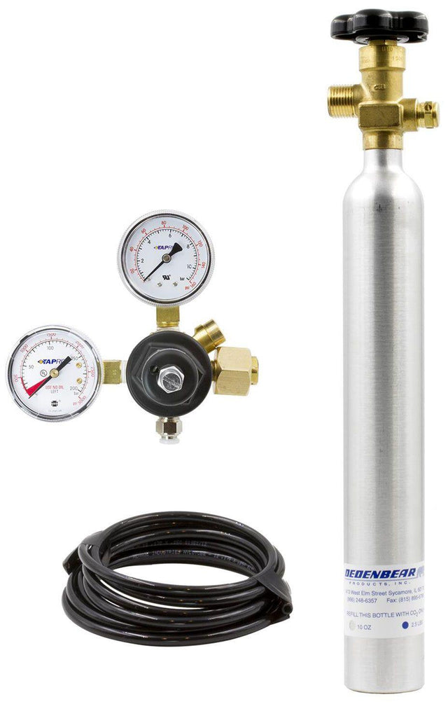 Dedenbear CO2 Bottle Kit (DE-AB10K) DE-AB10K