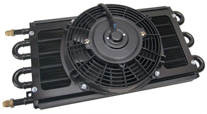 Derale Dyno-Cool 6 Pass Remote Mount Cooler with Fan (DP12731)