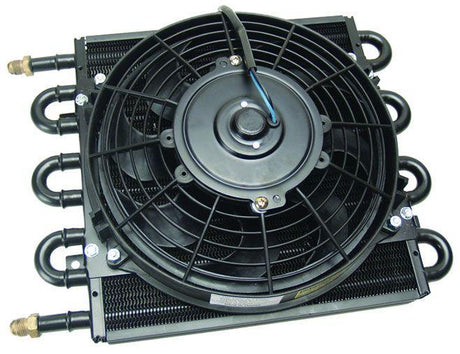 Derale Dyno-Cool 8 Pass Remote Mount Cooler with Fan (DP12732) DP12732