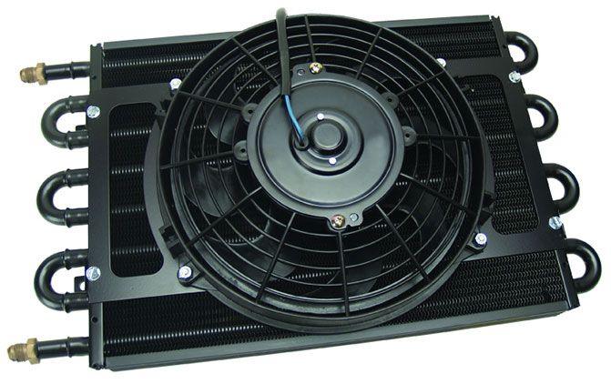 Derale Dyno-Cool 8 Pass Remote Mount Cooler with Fan (DP12733)