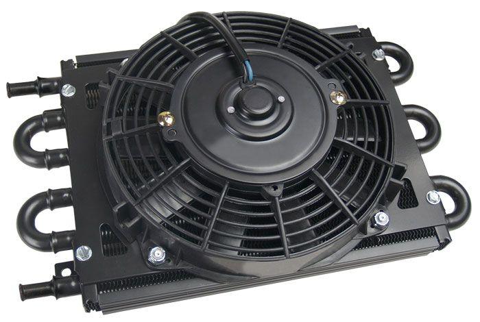 Derale Dyno-Cool 6 Pass Remote Mount Cooler with Fan (DP12740)