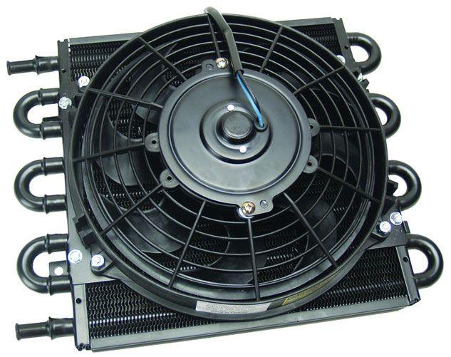 Derale Dyno-Cool 8 Pass Remote Mount Cooler with Fan (DP12742) DP12742
