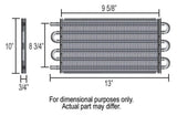 Derale Dyno-Cool 6000 Series Transmission Cooler Kit (DP12907)