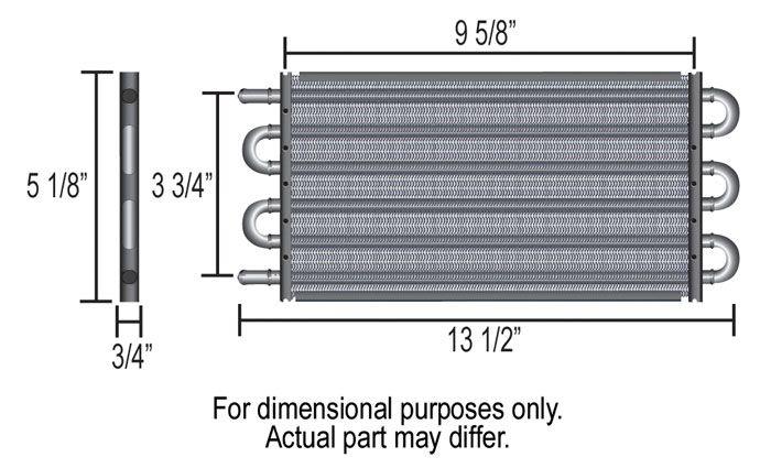 Derale Series 7000 Transmission Cooler (DP13311)