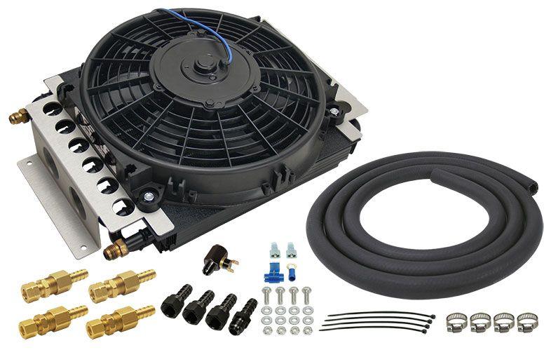 Derale Remote Transmission Cooler & Fan Kit -6AN (DP13900) DP13900
