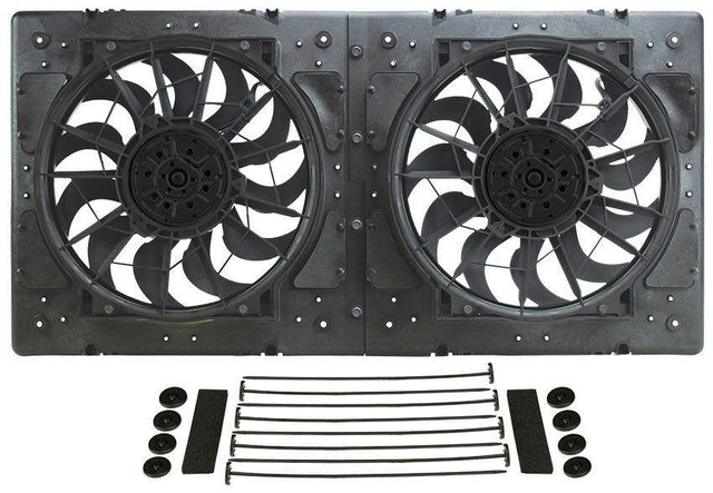 Derale Dual Fan & Shroud Kit (DP16934) DP16934