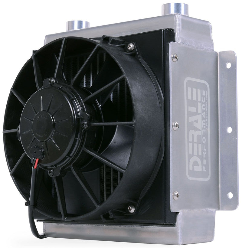 Derale 18 Row Hi-Flow Racing Remote Cooler with 8" Single Fan (DP65861)