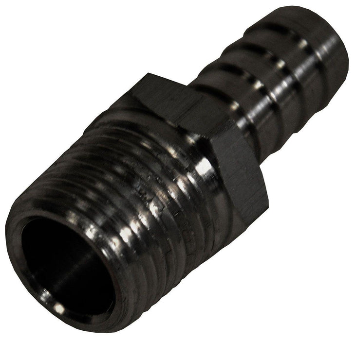 Derale Straight NPT Hose Barb Fitting 1/2" NPT Male x 1/2" Barb (DP98103)