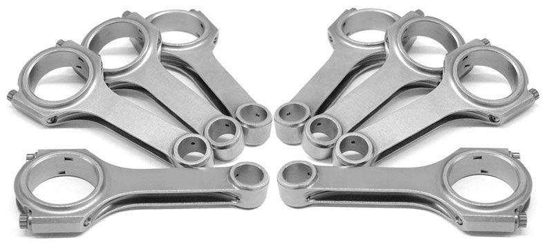Eagle SB Chev L/J Forged H-Beam Conrod Set (EACRS6125B3D) EACRS6125B3D