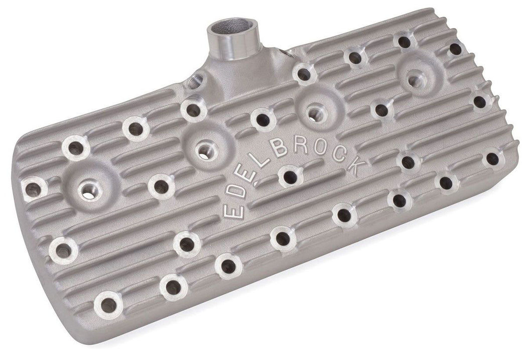 Edelbrock Block Letter Logo Ford Flathead Cylinder Head (ED1126)