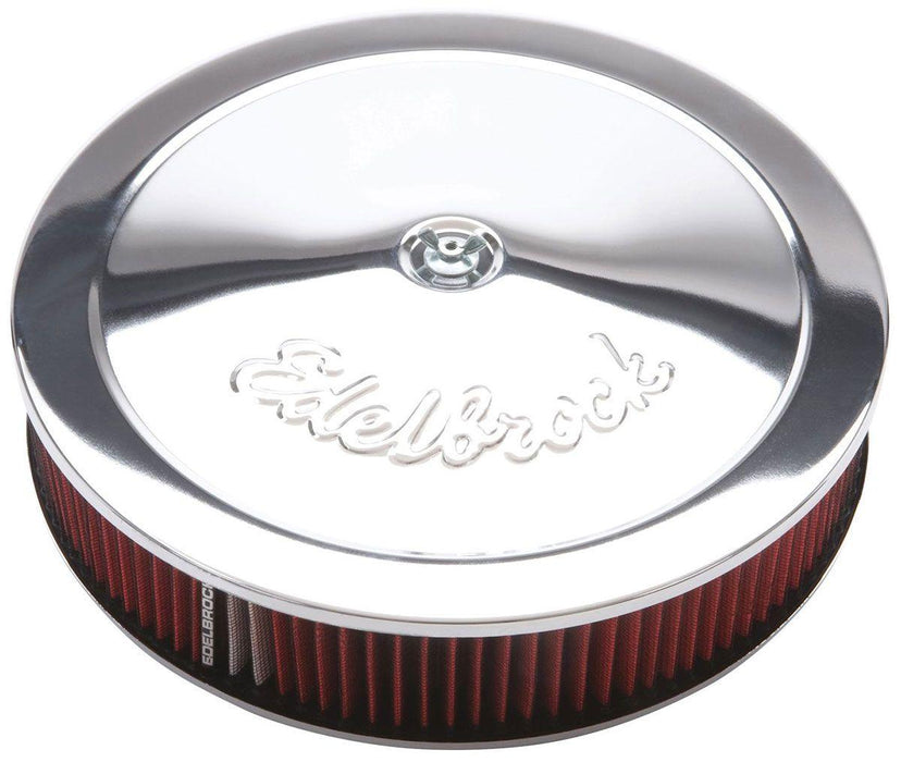 Edelbrock Pro-Flo Chrome Round Air Cleaner (ED1224)