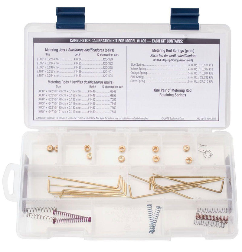 Edelbrock Calibration Kit for Performer Series Carburettors (ED1479)