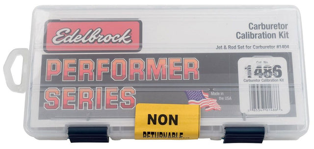 Edelbrock Calibration Kit for Performer & Thunder Series Carburettors (ED1486)