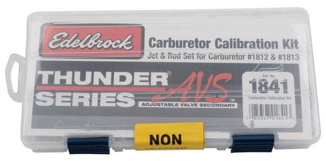 Edelbrock Calibration Kit for Thunder Series AVS Carburettors (ED1841) ED1841