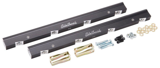 Edelbrock Replacement Parts for Pro-Flo EFI Systems - Aluminium Fuel Rail Kit (ED3638) ED3638