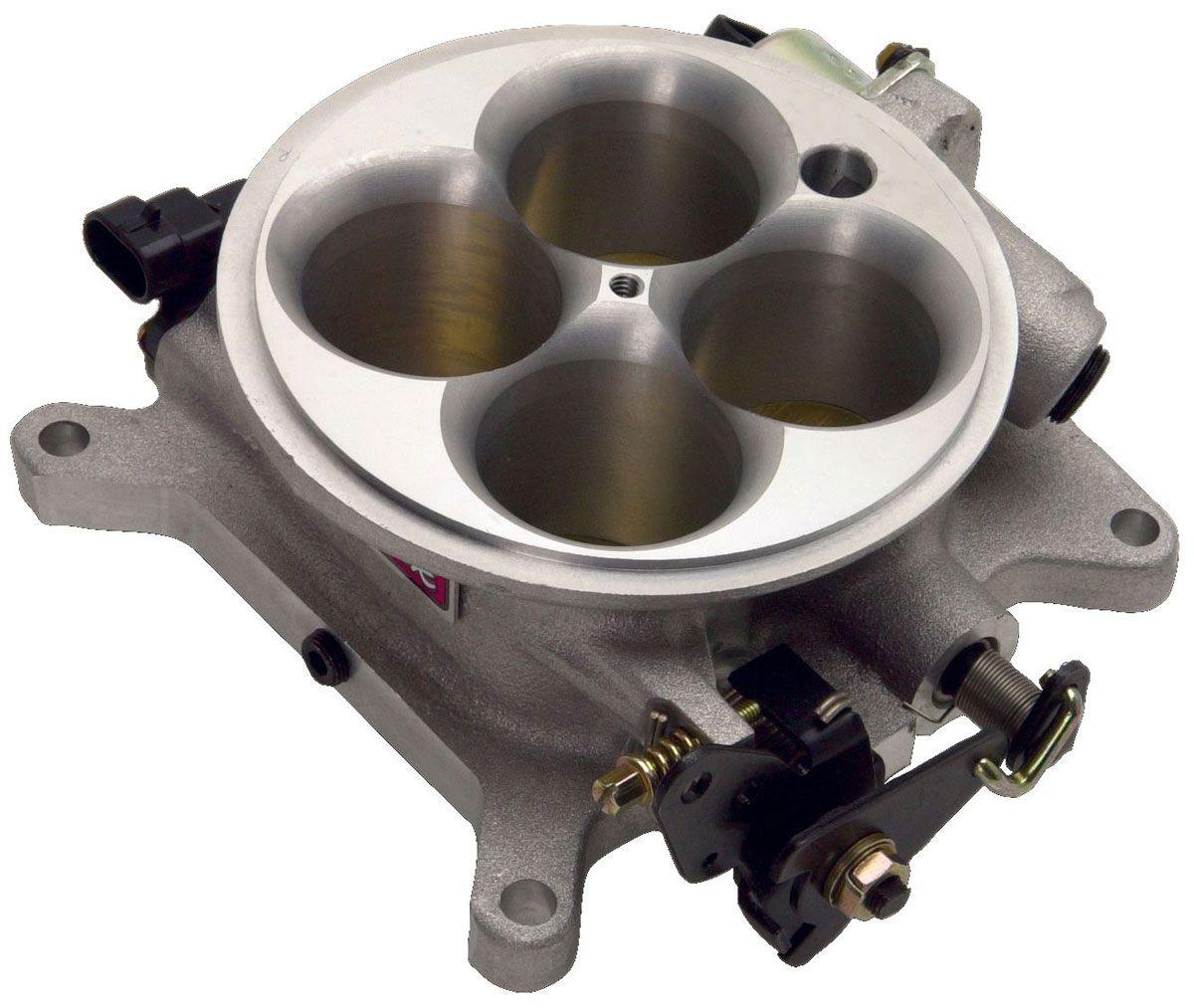 Edelbrock Universal 4-Barrel Throttle Body with Delphi/GM IAC - Standard Finish (ED3878) ED3878