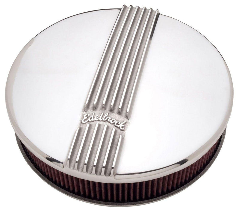 Edelbrock Classic Series Air Cleaners - Polished Finish (ED4117)